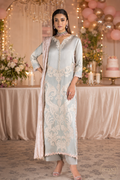 ZIYANA Luxe – Celestial Grace Shamouse Silk 3-Piece Suit