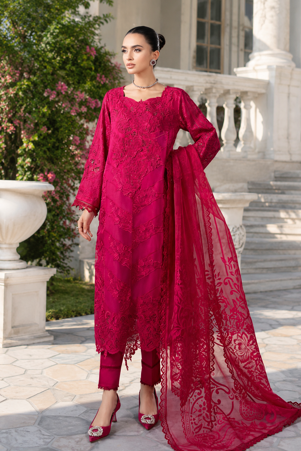 Ready to Wear 3pcs Cotton Suit Collection