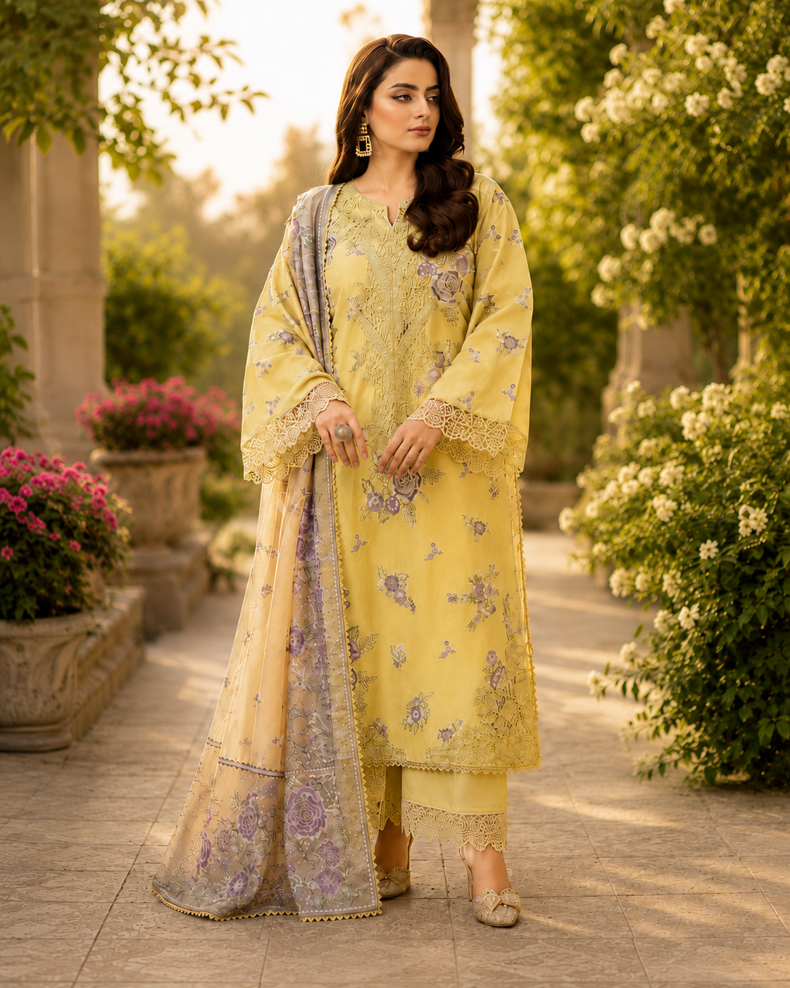 Honey Dew - Honey Dew Cotton 3-Piece Suit
