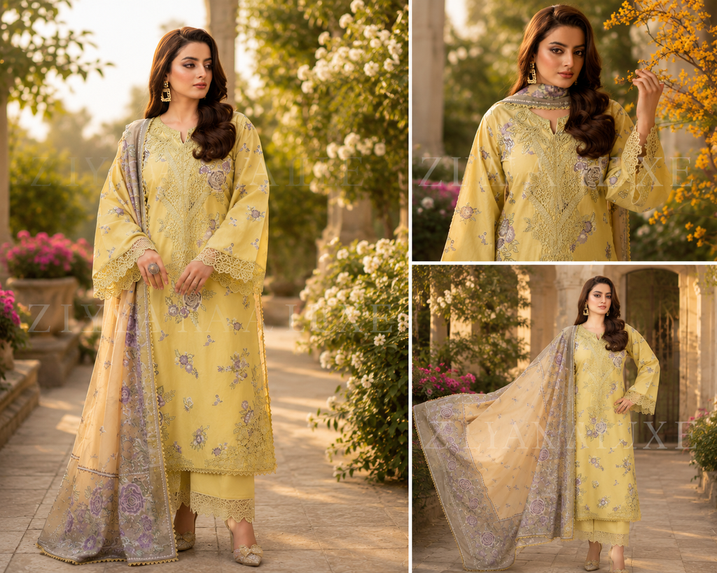 Honey Dew - Honey Dew Cotton 3-Piece Suit
