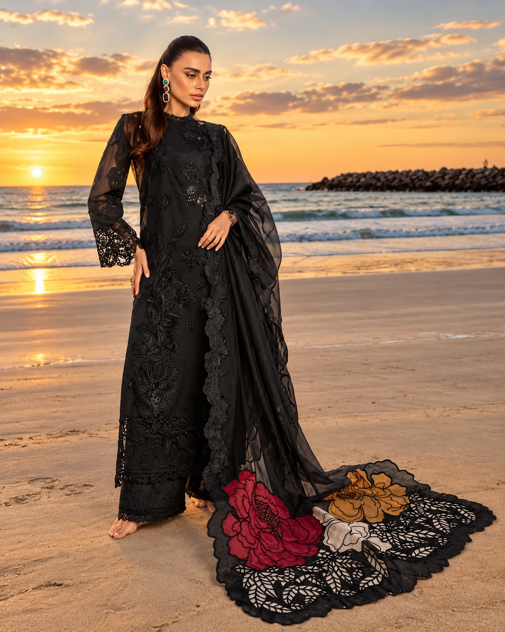 Rang Rasiya Premium Embroidered Luxury Lawn Collection 10/10
