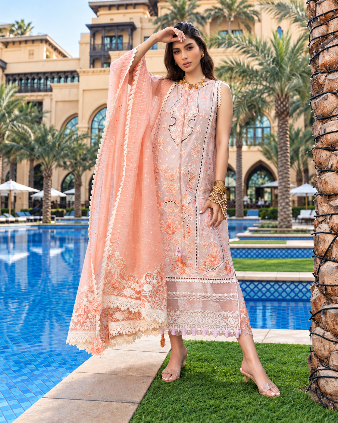 Sobia Nazir Luxury Lawn Collection – Design 4B. Stitched 10/10